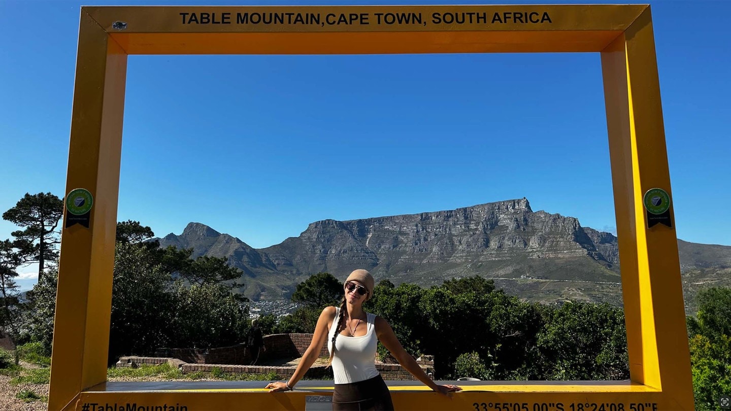 Paragem perfeita em Table Mountain, Cidade do Cabo