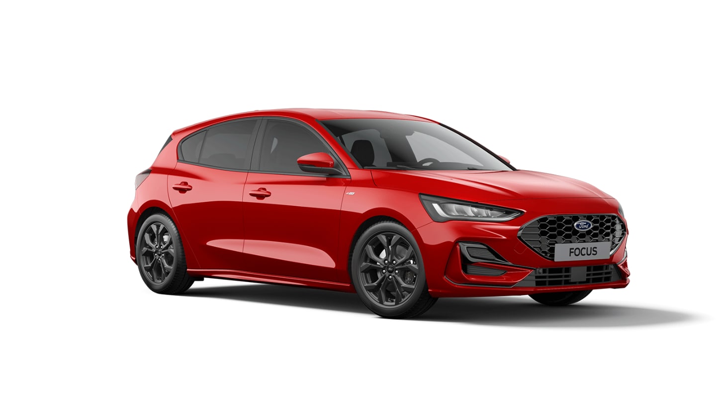 Ford Focus ST-Line X from 3/4 front view