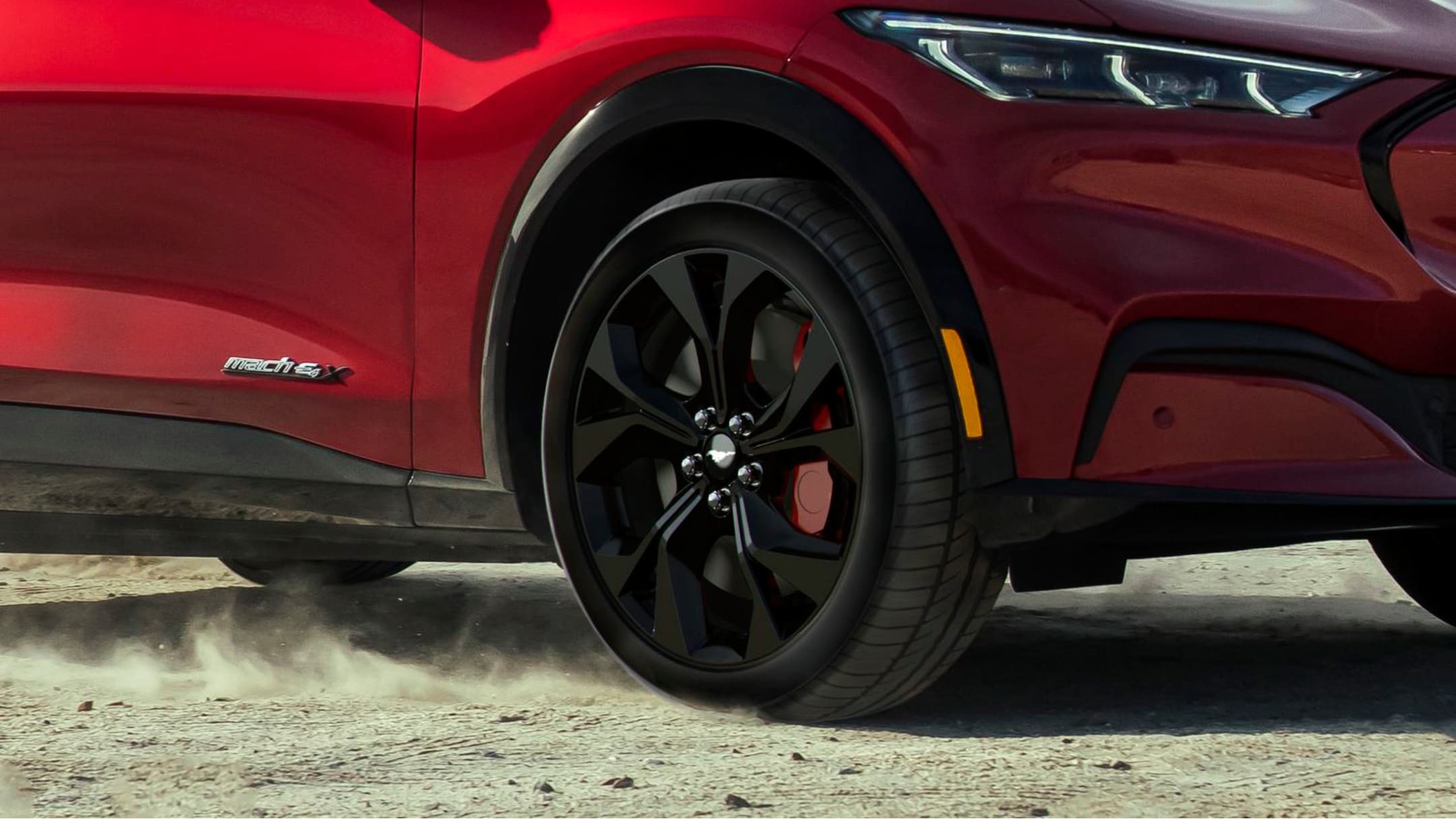 Detalhes das jantes do Ford Mach-E 