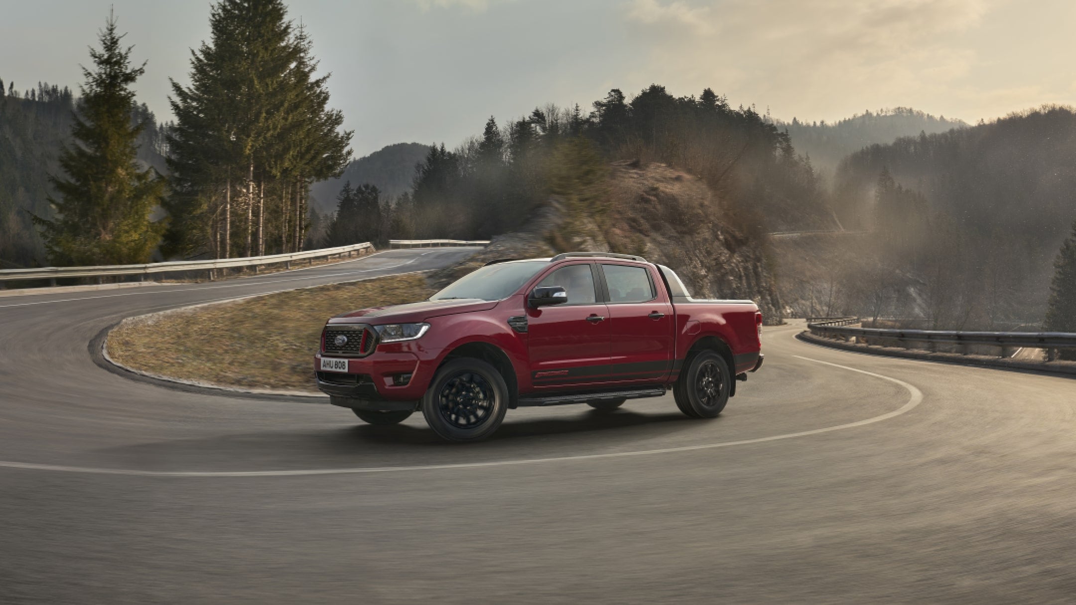 Red FORD Ranger