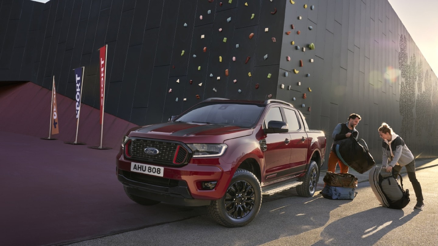 Red FORD Ranger