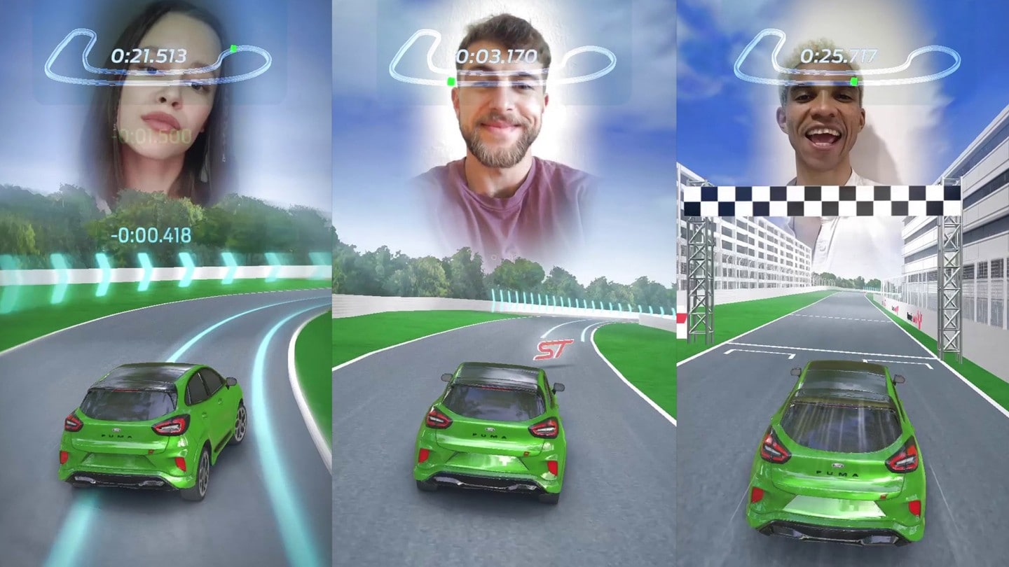 Faça-se à pista e convide os seus amigos a experimentar o novo e desafiante Jogo para o Instagram “Puma ST Racing