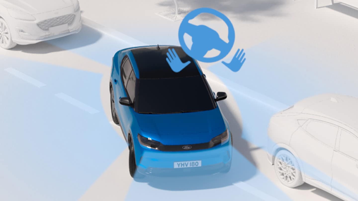 Park assist on the dashboard