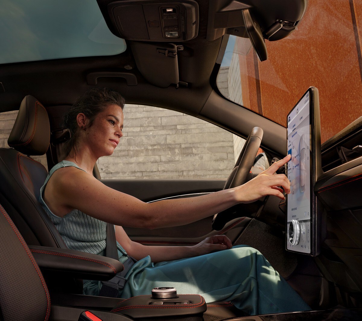 SYNC 4 do Ford Mustang Mach-E SUV elétrico 