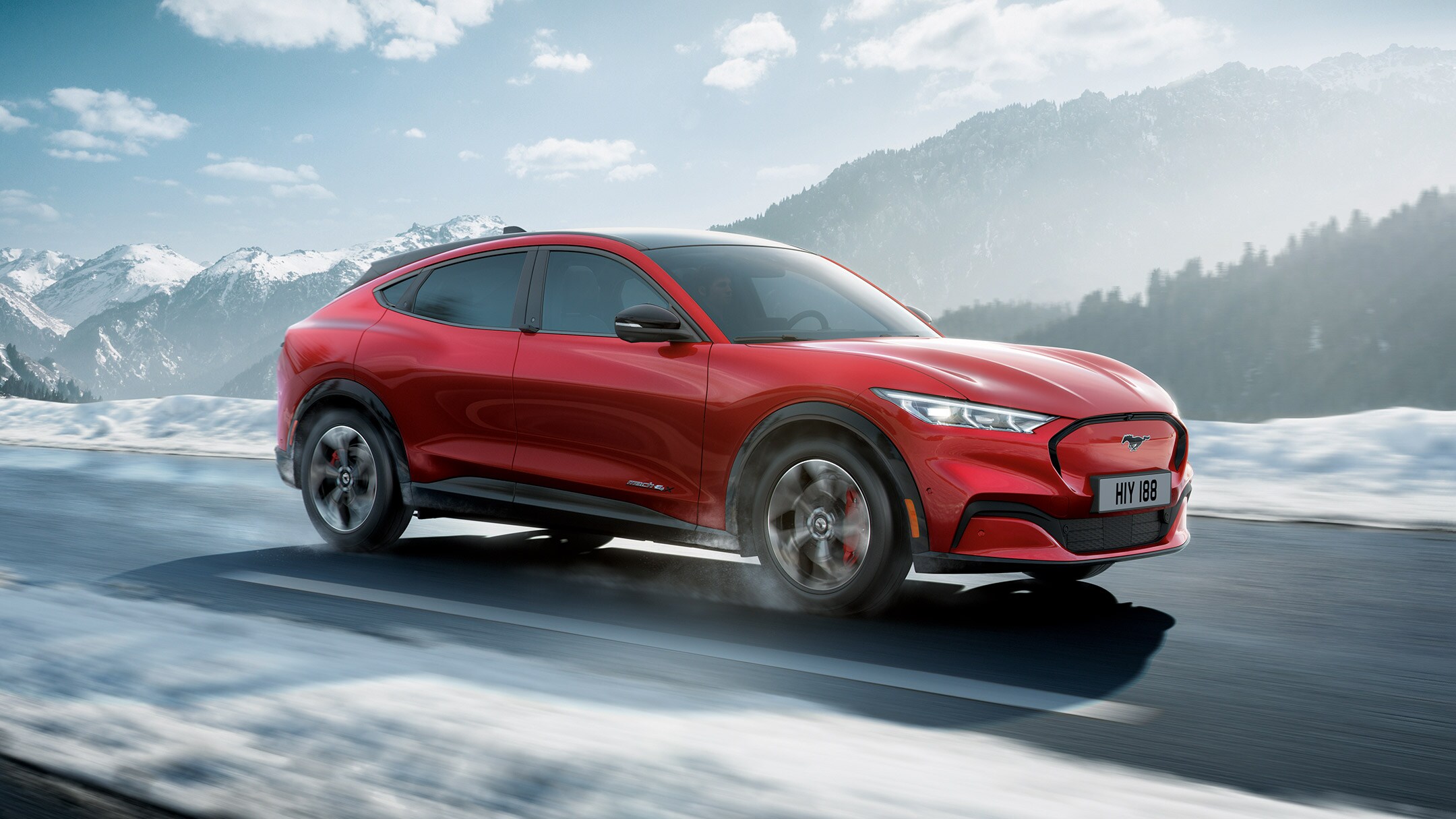 Um automóvel elétrico com AWD