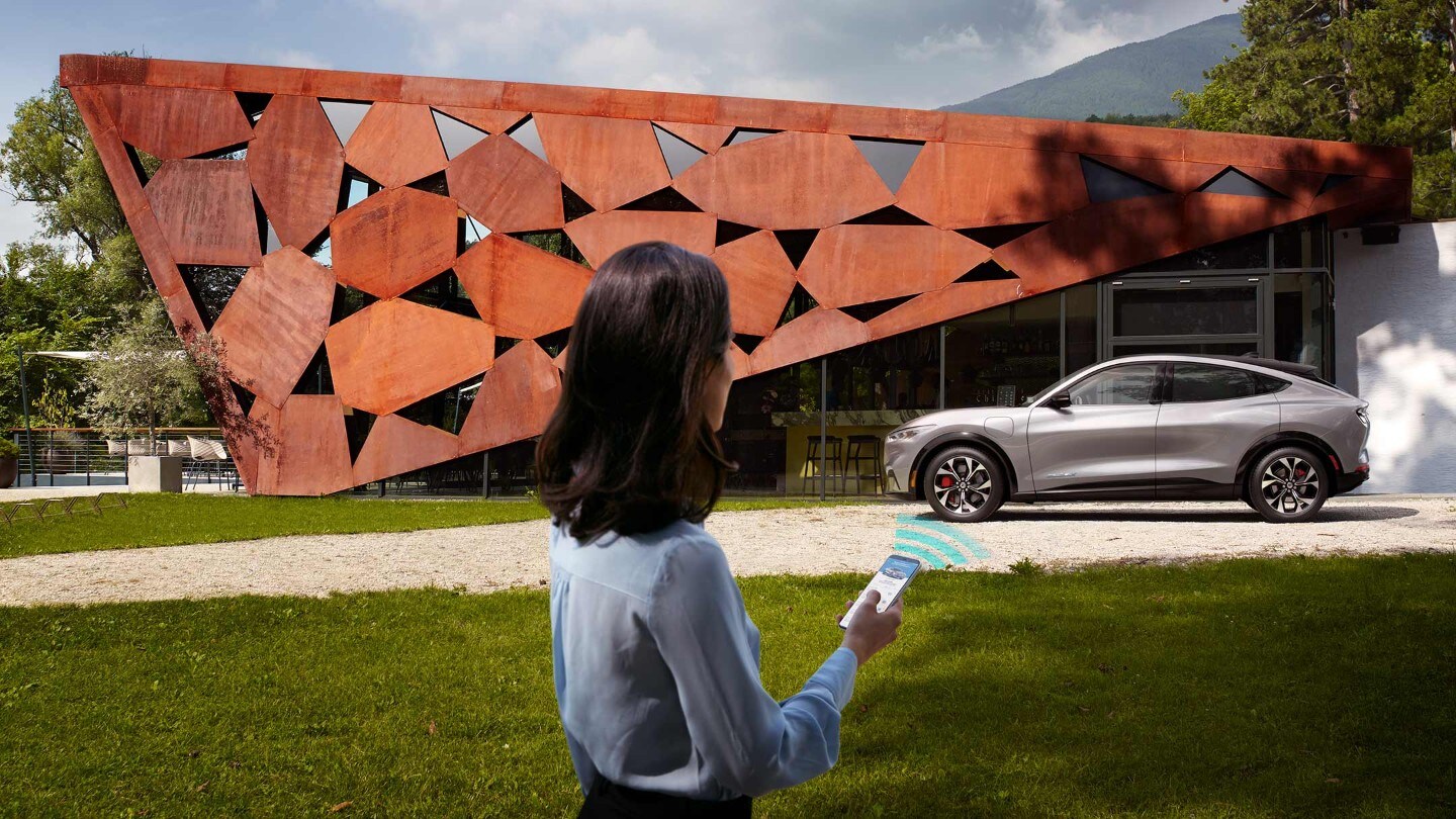 Aplicação FordPass para o Novo Mustang Mach-E 