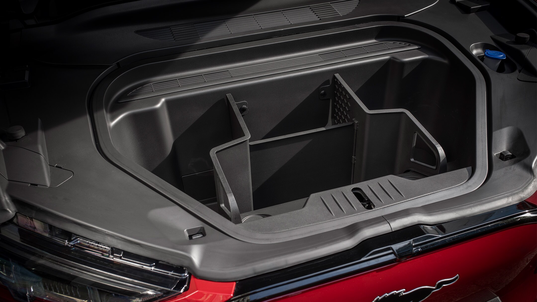 Novo Mustang Mach-E com capacidade de armazenamento de até 88 litros