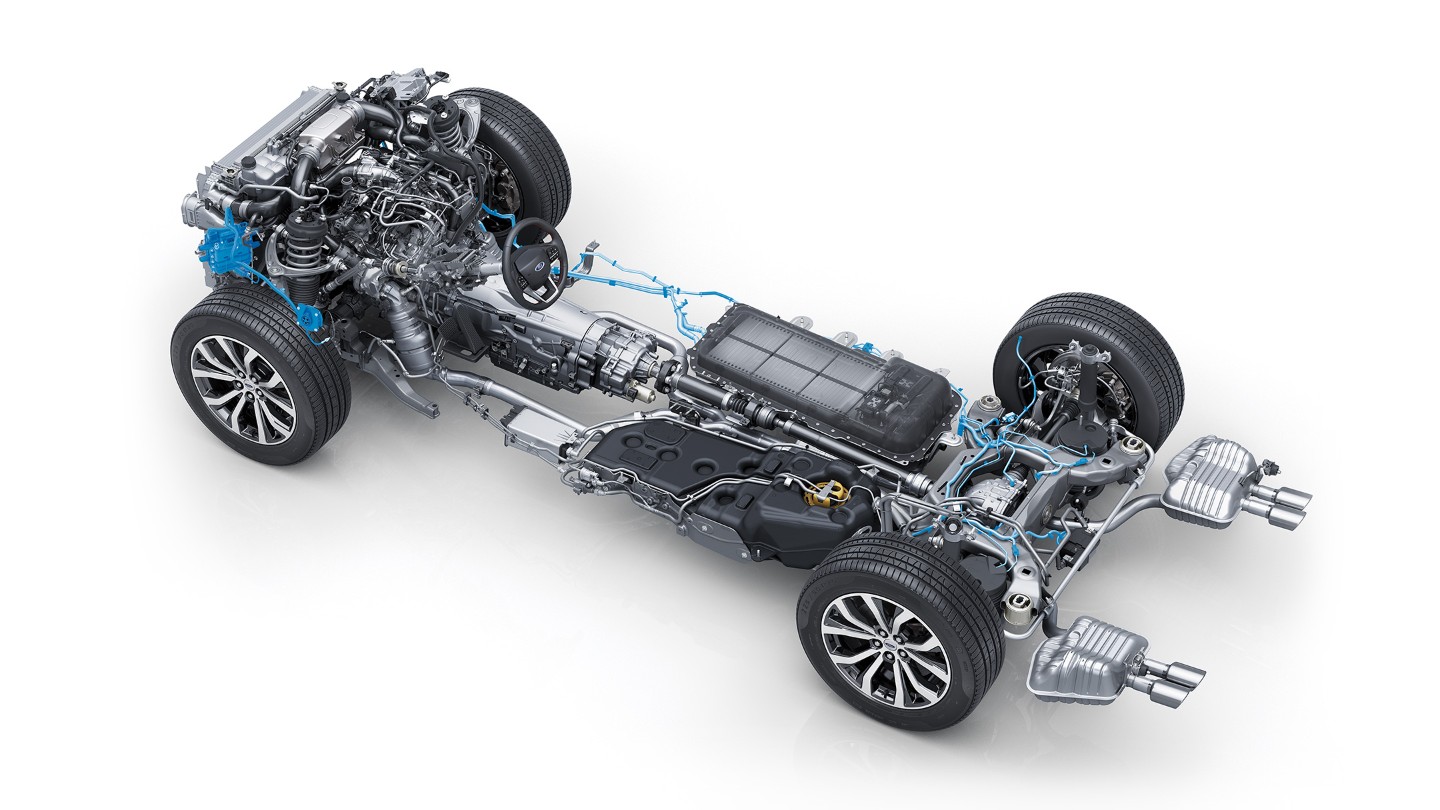 Novo Ford Explorer diagrama motor