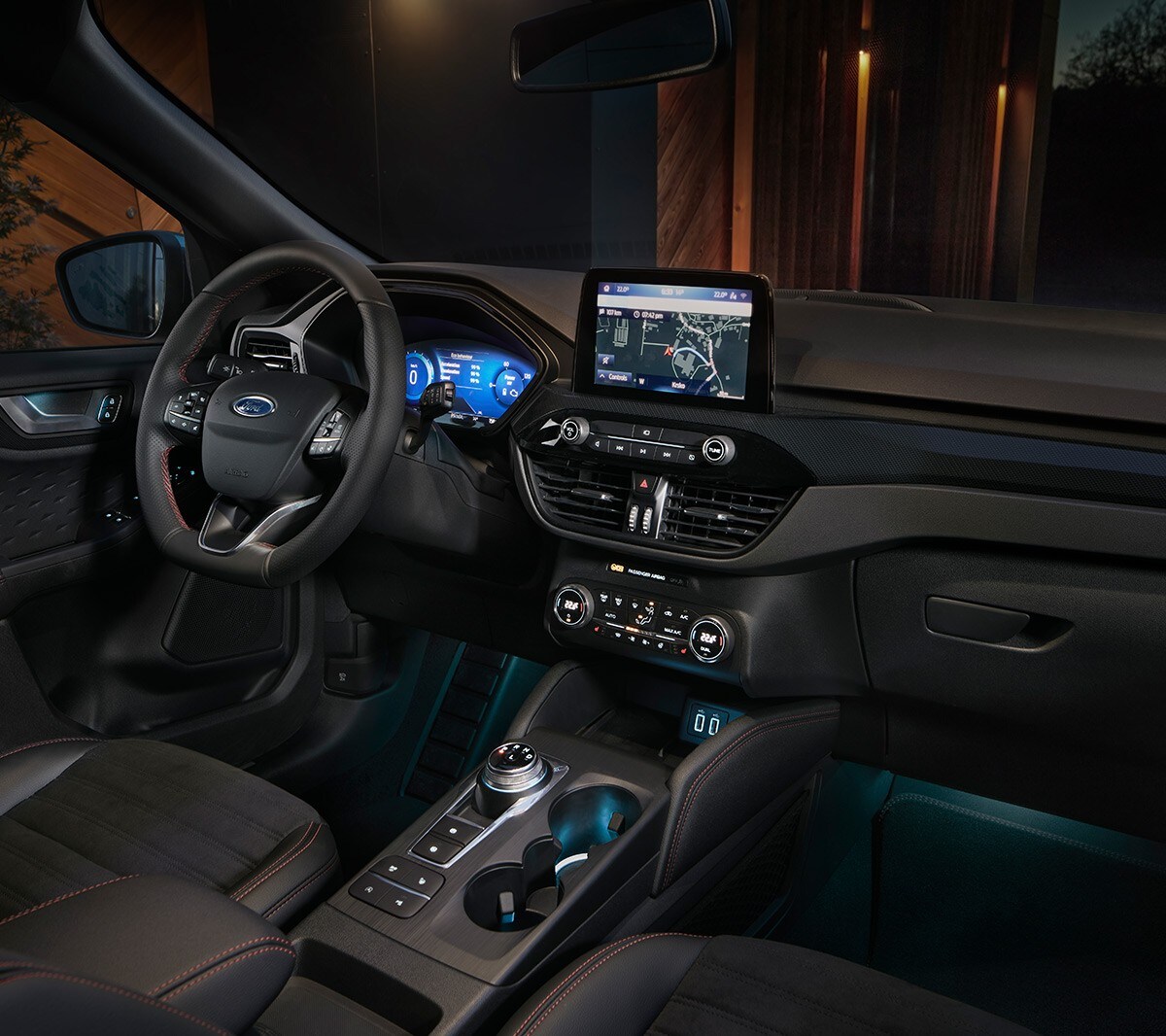 Sofisticado interior Novo Kuga 