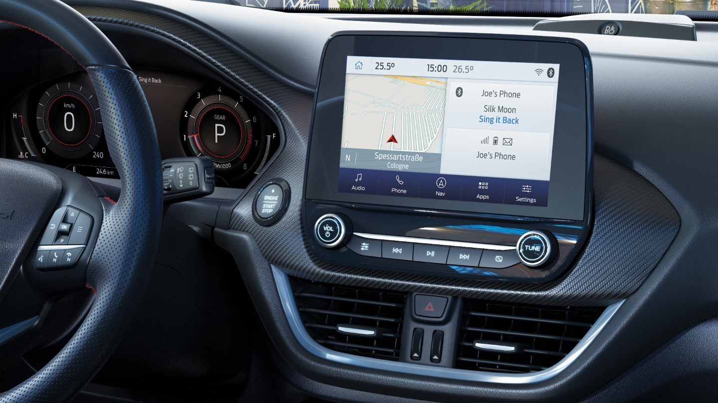 Ford SYNC 3 touchscreen