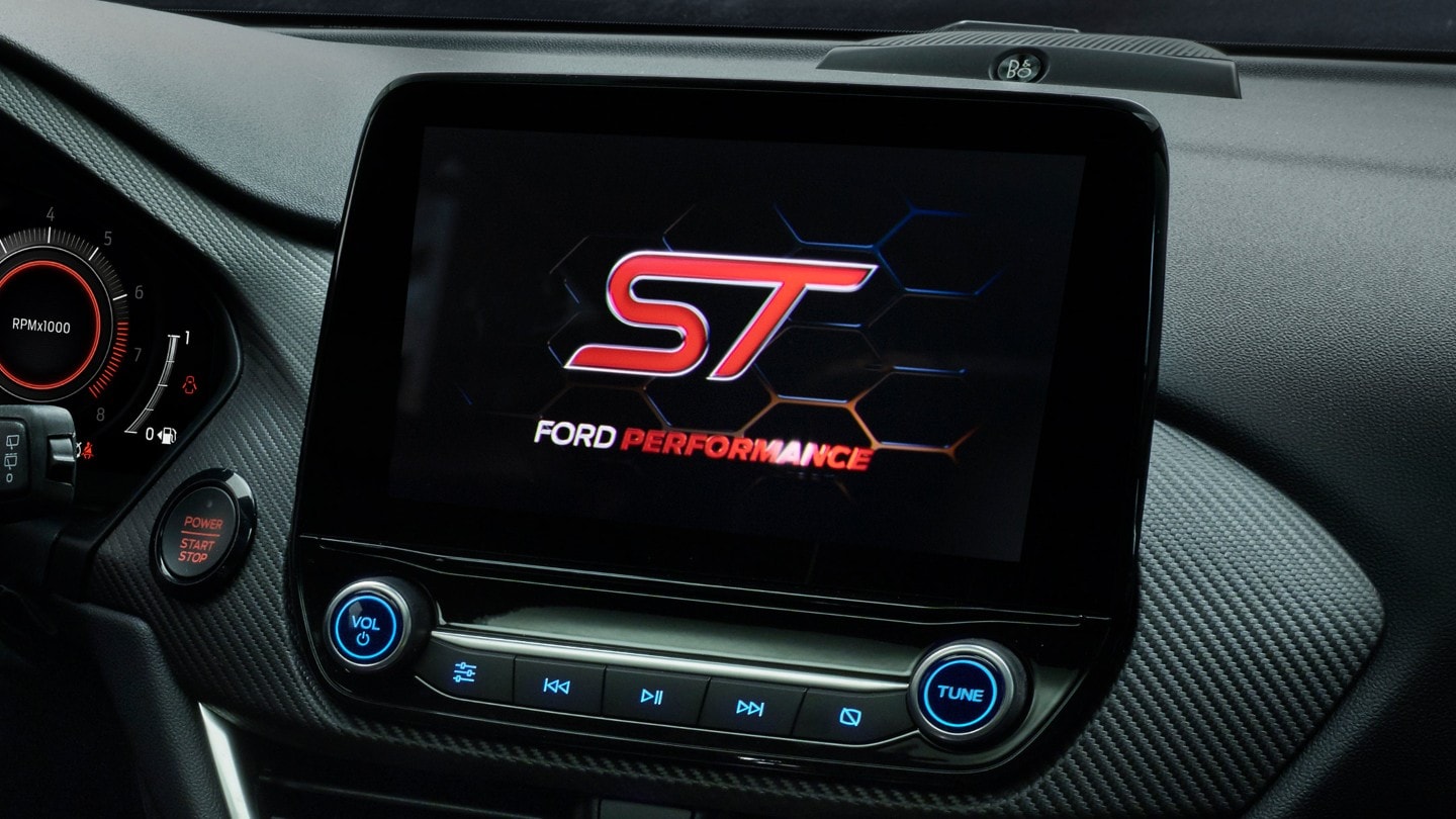 Sistema SYNC 3 do SUV desportivo Ford Puma ST