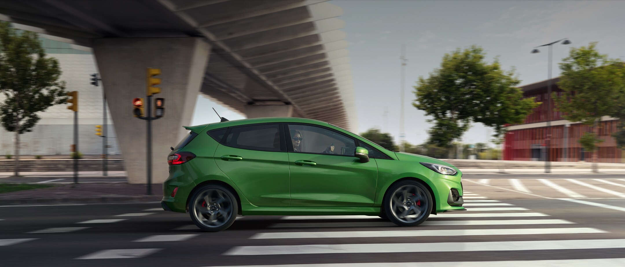 Ford Fiesta ST side view