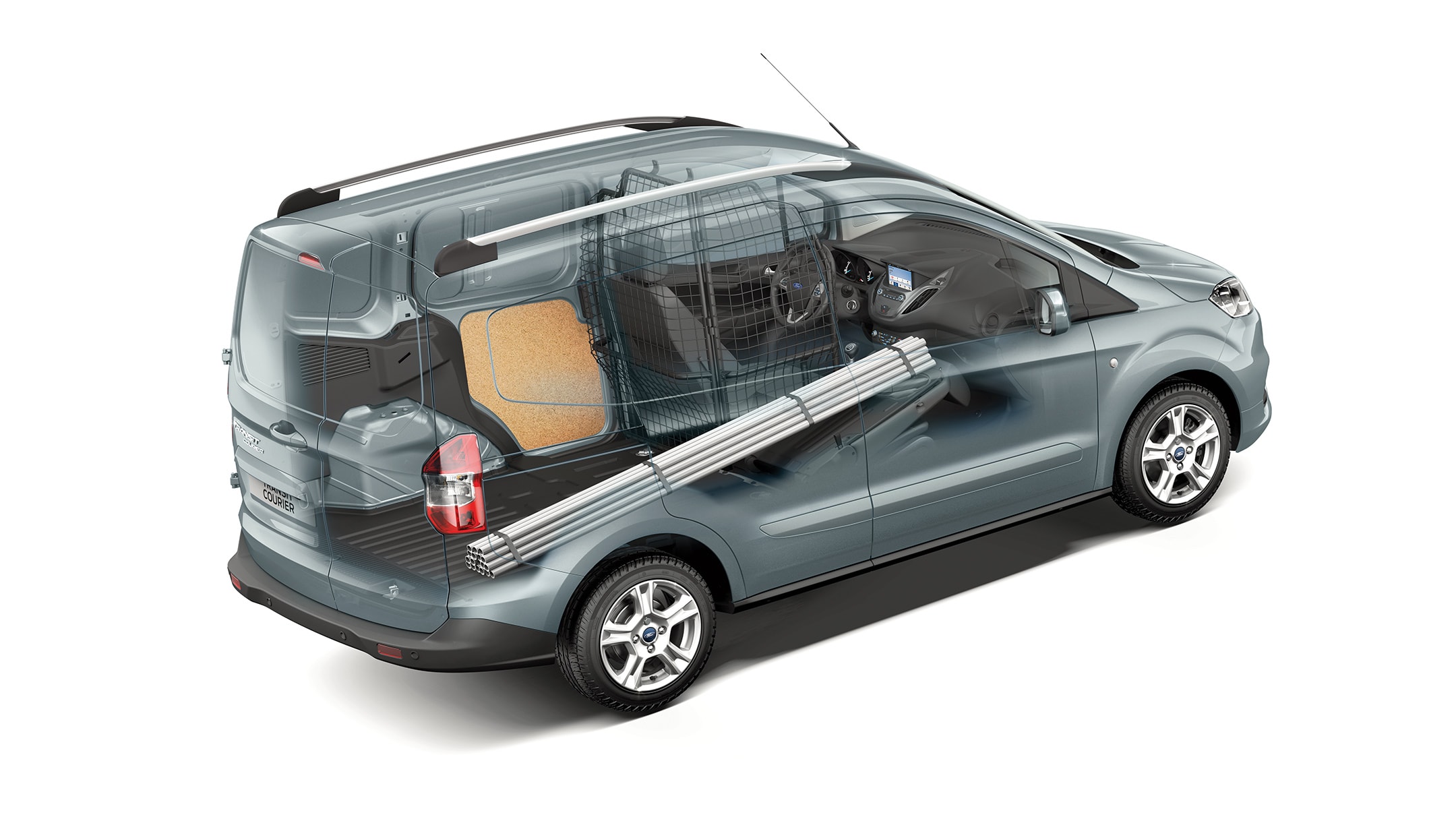 Transit Courier perfil lateral