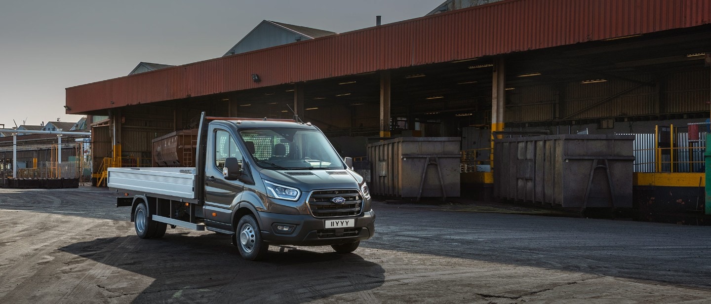 New Ford Transit Chassis Cab front view