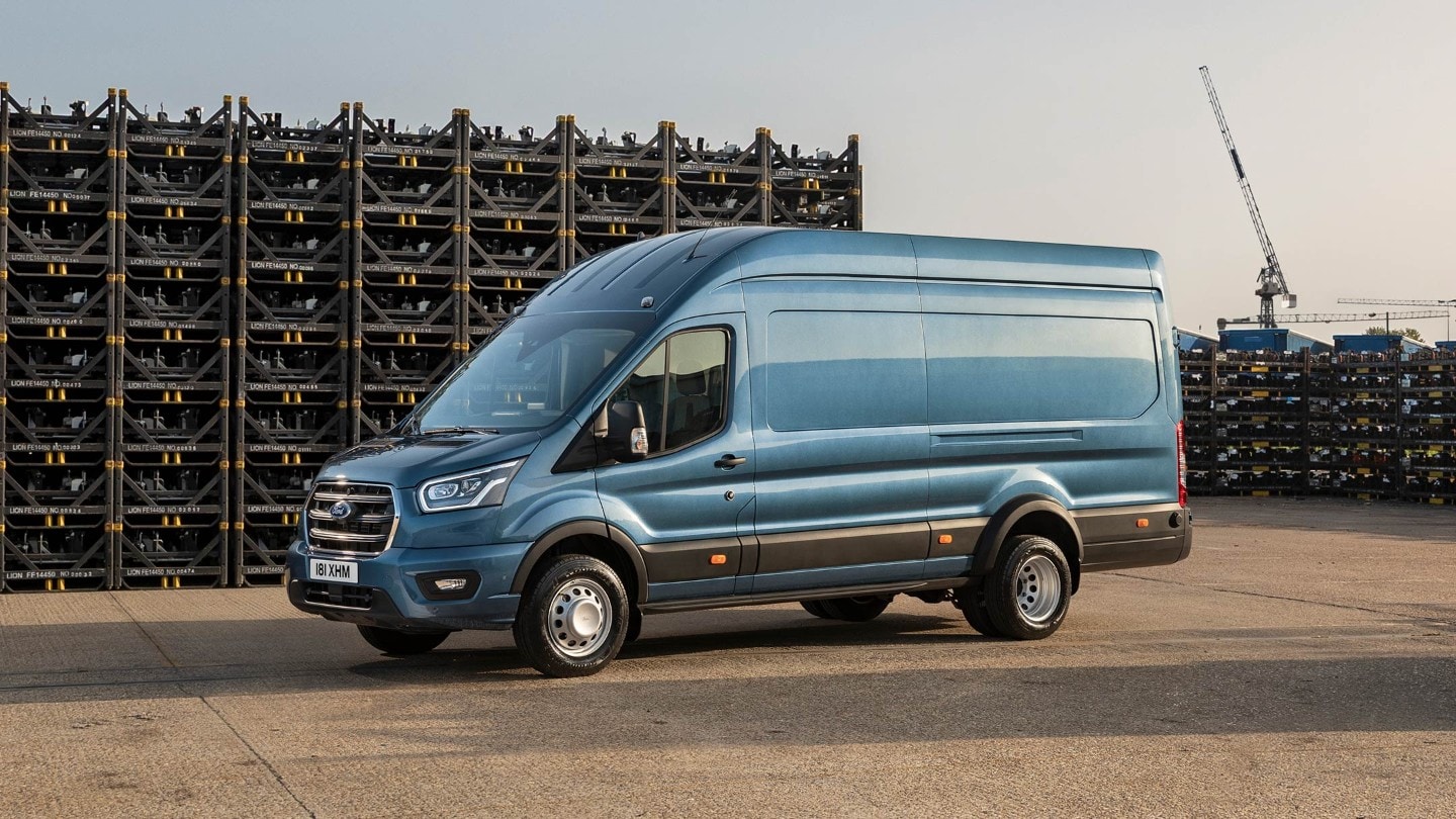 Condução do Ford Transit Van 