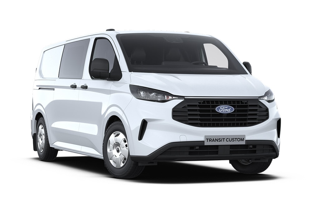 Ford Transit Custom MultiCab branco.