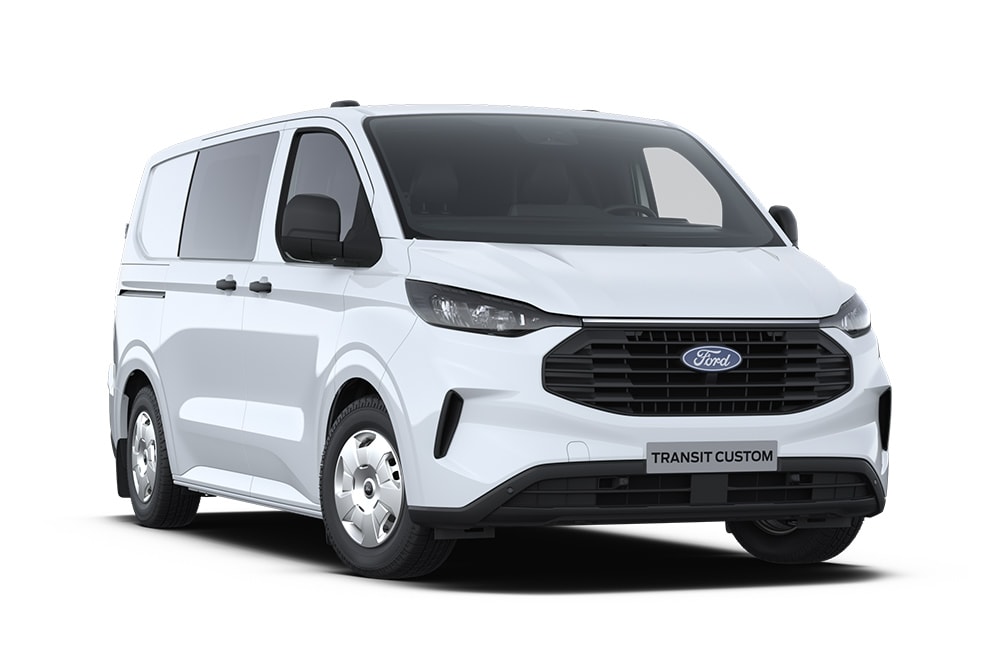 Ford Transit Custom MultiCab branco.