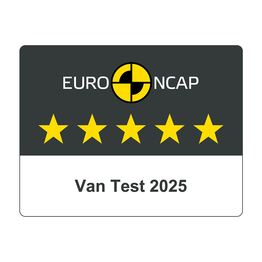 Emblema da classificação de segurança NCAP de 5 estrelas